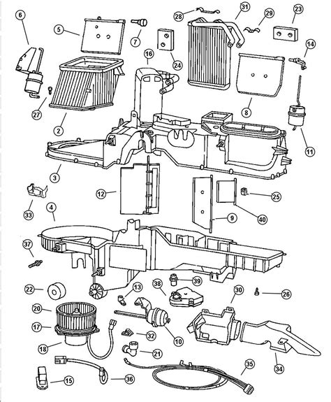 Jeep Cherokee Air Conditioning Diagram