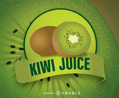 Kiwi Juice Logo Vector Download