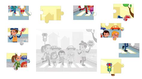 Пазлы "ПДД" - презентация онлайн