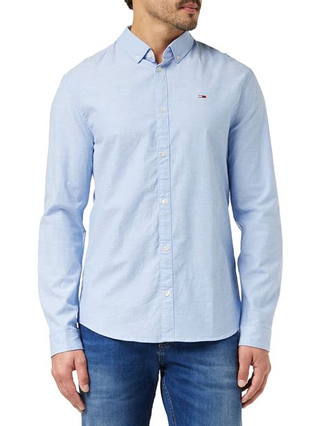 Tommy Hilfiger Men S TJM SLIM STRETCH OXFORD SHIRT T Shirt Amazon Ae