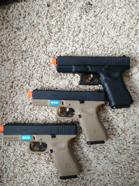 Sold We Glock 19s Hopup Airsoft