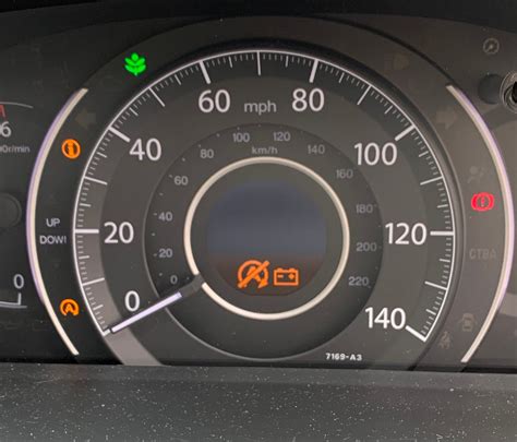 All Warning Lights On Honda Crv