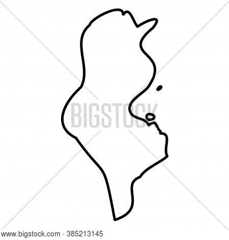 Tunisia - Solid Black Vector & Photo (Free Trial) | Bigstock