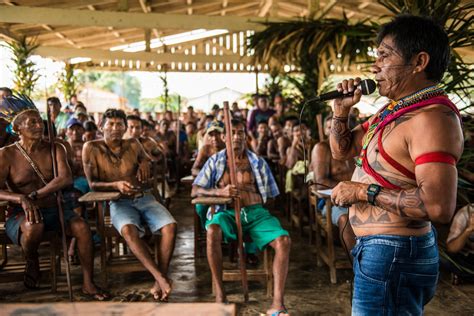 Fotos A Luta Dos Ndios Mundurucus Contra As Hidrel Tricas No Rio