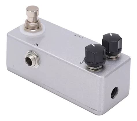 Compresor De Pedal De Efecto Guitarra Dynamic Ajustable True Meses