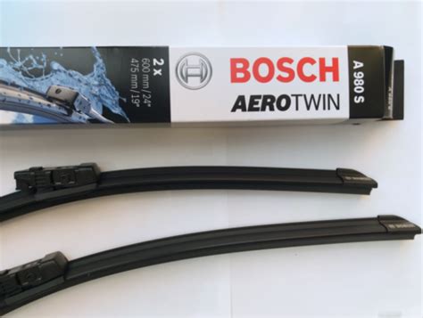 A980svw Bosch Aerotwin Pair A980s Vw Golf Passat Wiper Blades 600mm475mm Ebay