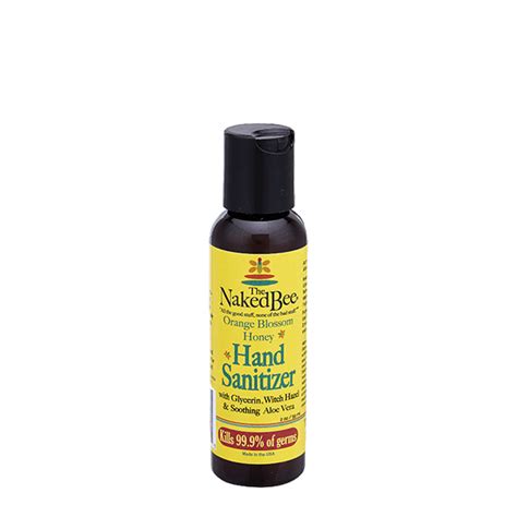 The Naked Bee Hand Sanitizer In Orange Blossom Honey Oz Greatpoolparts