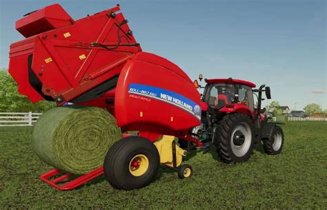 Presse à balles rondes New Holland et Case IH Roll Belt v1 0 0 0 FS25