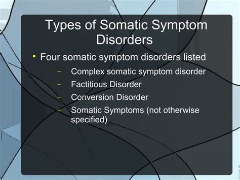 Somatic Symptom Disorder Ppt