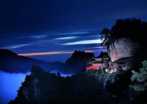 Exhibition Showcases Beauty Of Wudang Mountains Cn