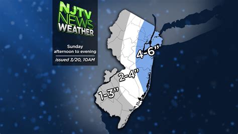 Njtv News Weather Spring Snowfall Update Nj Spotlight News