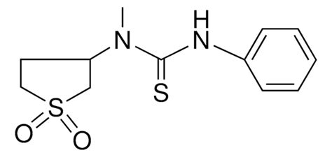 Dioxo Tetrahydro Thiophen Yl Methyl Phenyl Thiourea