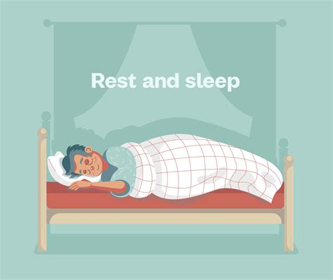 Free Rest And Sleep Illustration Ai