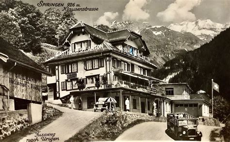 1955 Foto AK Spiringen Gasthaus St Anton Klausenstrasse Kaufen