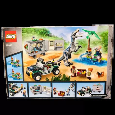 LEGO JURASSIC WORLD Baryonyx Face Off The Treasure Hunt 75935