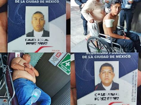 Balean a dos policías de la Cdmx en Chimalhuacán contrapapel mx