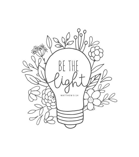 Be The Light - Bible Verse Painting by Wall Art Prints - Fine Art America