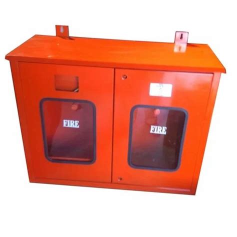 Mild Steel Double Door Fire Hose Box At Best Price In Hyderabad By