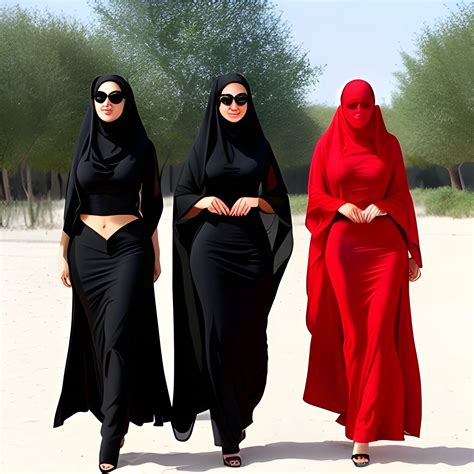 Iranian Woman With A Chador Hijab Bikini Three Girl Arthub Ai