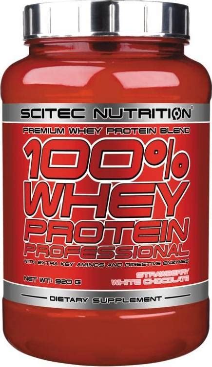 Scitec Nutrition 100 Whey Protein Professional 920 G Vanilla • Pris