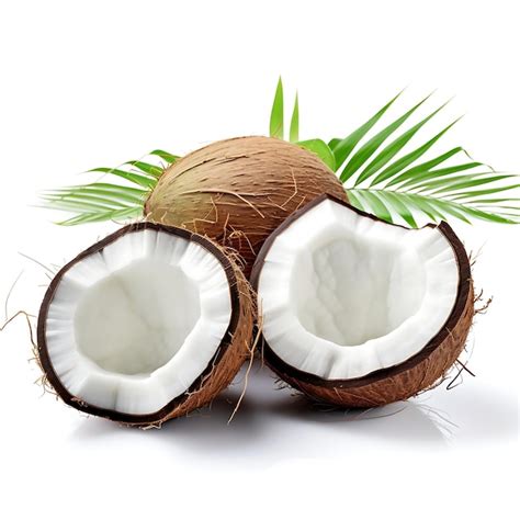 Premium Photo Coconuts Isolated On White Background