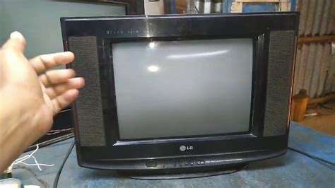 LG Ultra Slim 14 Inch CRT TV Sound Ok No Picture Ik RGB Voltage