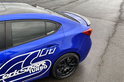 The Beautiful New Carbon Fiber Trunk Lip Spoiler For The 3rd Gen Mazda