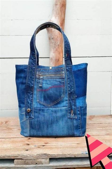 Learn How To Make Jeans Bag With Old Jeans By Following The Video Step By Step Its Very Easy J