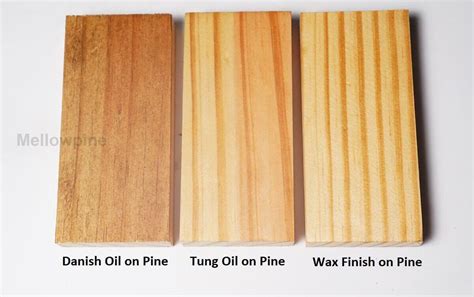 Tung Oil On Pine We Tested How It Looks MellowPine