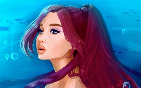 2880x1800 Ariana Grande Ariel Art Macbook Pro Retina ,HD 4k Wallpapers ...