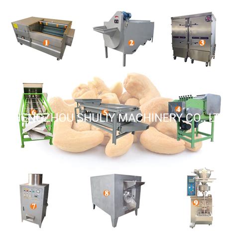 Automatic Cashew Nut Processing Machine Cashew Nut Production Line