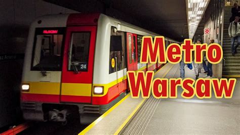 Metro Warsaw Metro W Warszawie Poland Cda