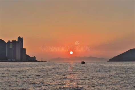 View At Kennedy Town Belcher Bay Hong Kong Stock Photo Image Of