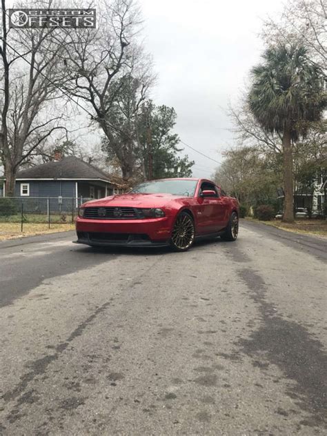 Ford Mustang With X Niche Citrine And R Delinte D