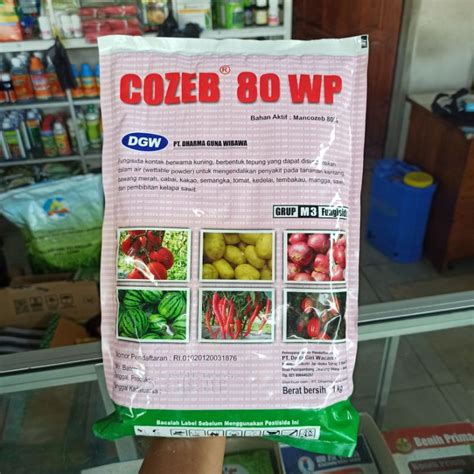 Fungisida Cozeb Wp Kg Lazada Indonesia