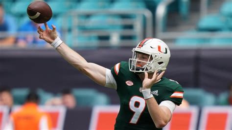 Miami's Tyler Van Dyke Named to Maxwell Award Watch List - All Hurricanes on Sports Illustrated ...