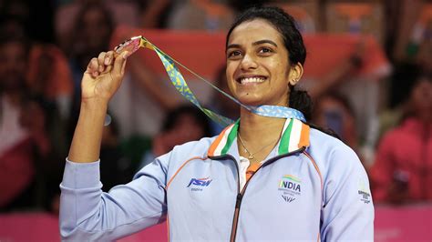 Commonwealth Games Pv Sindhu Wins Gold Taking Indias Tally To