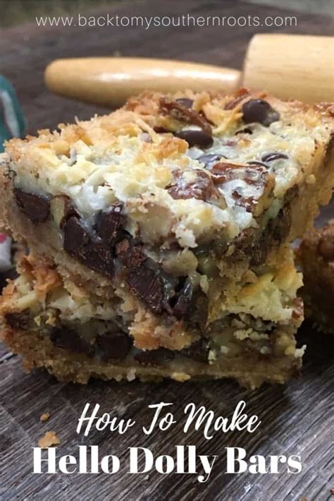 How To Make Hello Dolly Bars Back To My Southern Roots