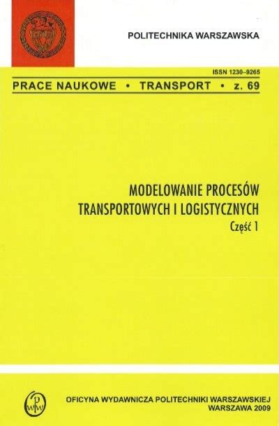 Modelowanie procesów transportowych i logistycznych cz 1