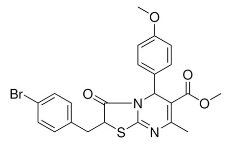 Methyl Bromobenzyl Methoxyphenyl Methyl Oxo Dihydro