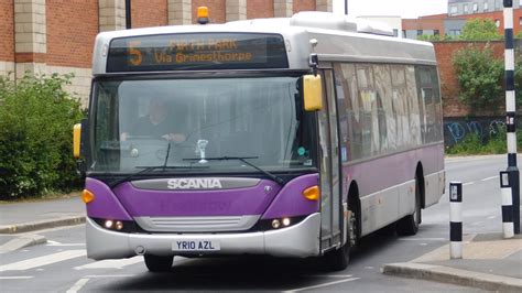 Beasty Motor Scania N Ub Omnicity Yr Azl Cawthornes Travel