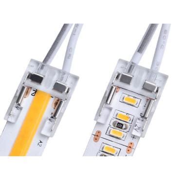 Hippo Connector With Cable For 10mm COB LED Strip Cable IP20 Ledkia