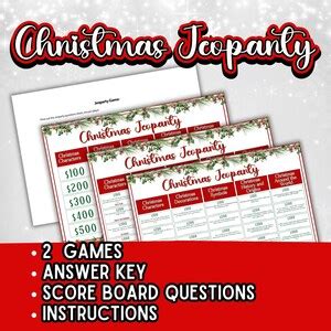 Printable Christmas Game Bundle, Family Reunion Games Friendsmas Games ...