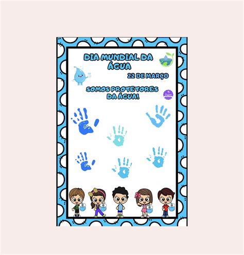 Cartaz Dia Da água Educação Infantil
