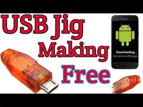 How to make USB jig at Home free || Samsung download mode jig ...