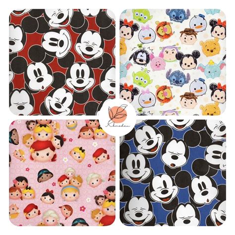 Jual Kertas Kado Sansan Wawa Motif Tsumtsum Mickey Mouse Minnie Mouse