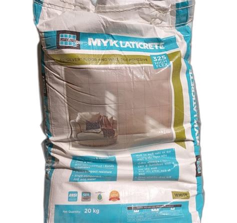 MYK Laticrete 325 High Flex Wall Tile Adhesive 20 Kg Bag At Rs 1100