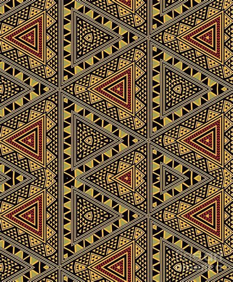 Ancient African Sacred Spritual Geometry Painting By Morgan Freddie