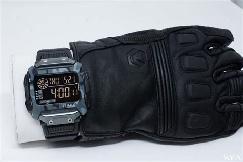 Wearing The Timex Command Shock