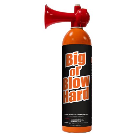 Buy Big Ol’ Blowhard Marine Grade Air Horn Portable Loud Air Horns For Safety Emergency Boat